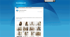 Desktop Screenshot of increibles.net